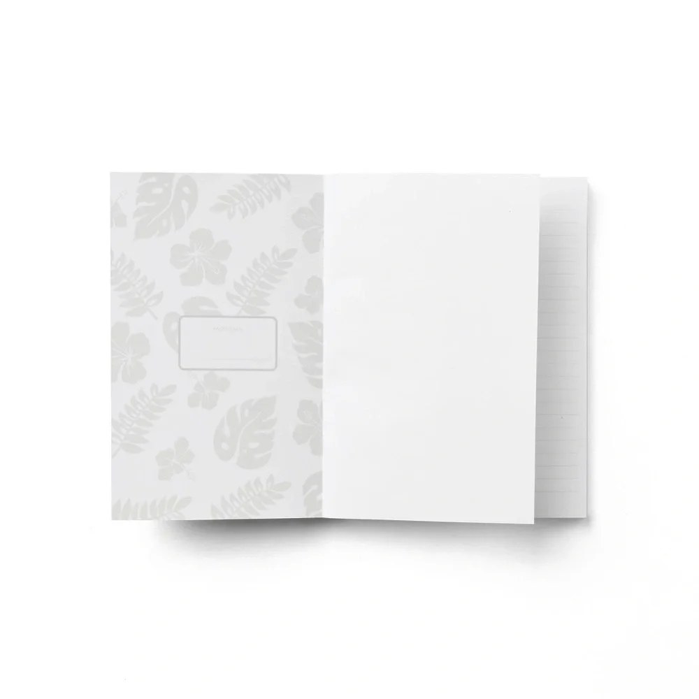 Aloha Collection Melia Notebook Low Tide Plumeria Flowers Journal 5” x 7”